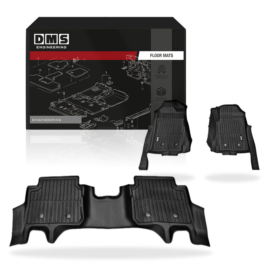 Ford Everest UB 7-Seater (2022 - 2026) Injection Type Floor Mats