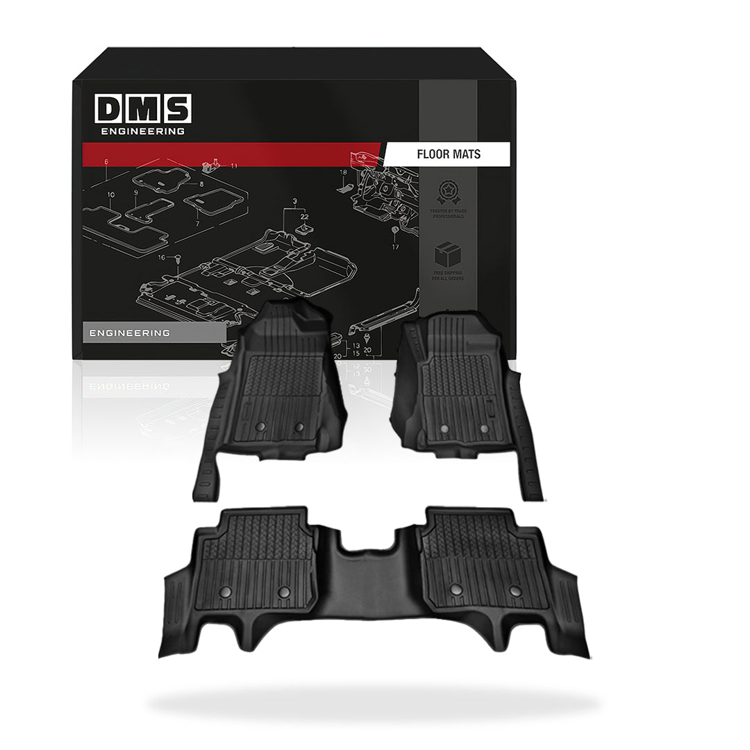 Ford Everest UB 7-Seater (2022 - 2026) Injection Type Floor Mats
