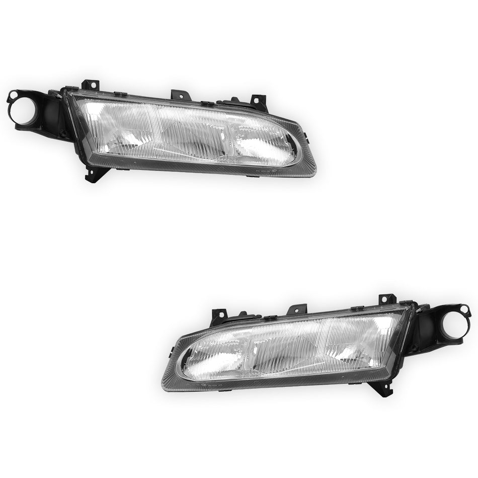 Ford Fairlane NF / NL (1995- 1998) Chrome OEM Style Headlights LH + RH