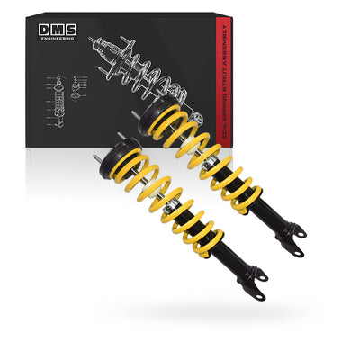 Ford Falcon BA / BF Series 1 (2002 - 2007) Front Shock Absorbers and Strut Top Mounts + Coil Springs LH + RH