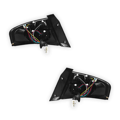 Ford Falcon BA / BF (2002 - 2011) Black Altezza Tail Lights LH + RH