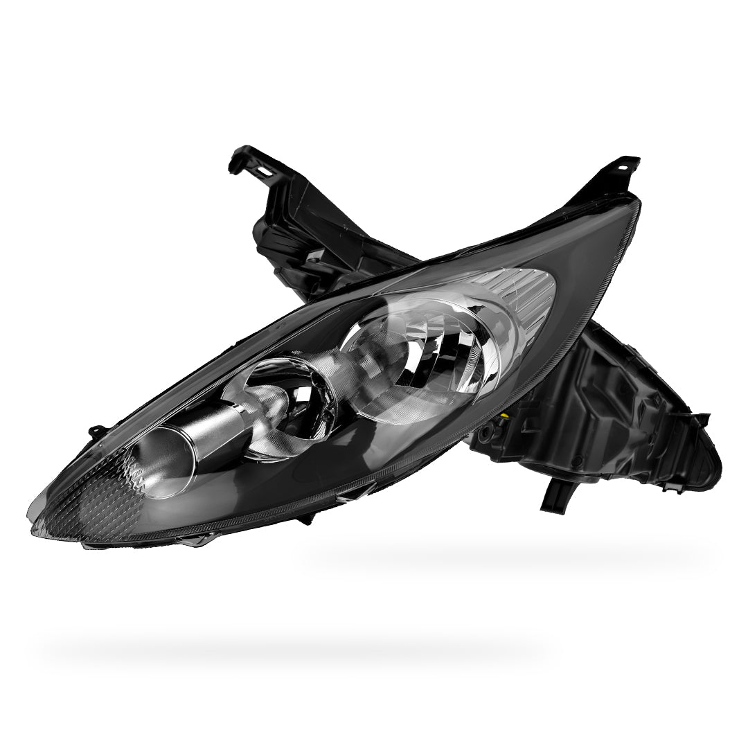 Ford Fiesta WT Thai Built (2010 - 2013) Black Halogen OEM Style Headlights LH + RH