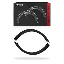 Ford Ranger PX MK1 (2011 - 2015) Front Matte / Satin Black Thin Guard Flares
