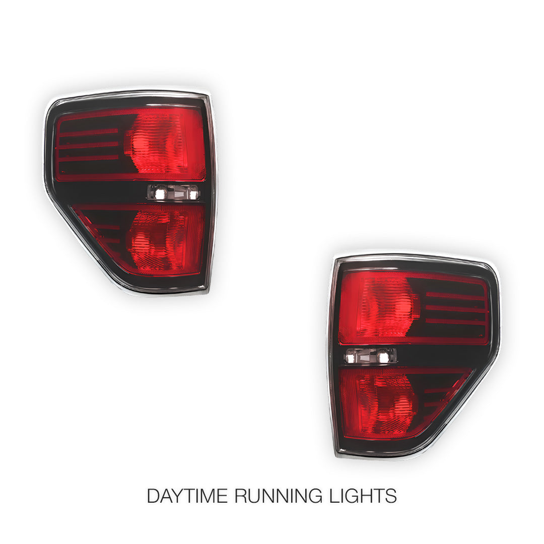 Ford F-150 (2009 - 2014) Smoked Tail Lights LH + RH