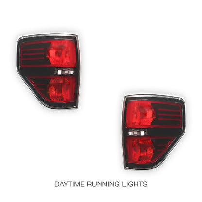 Ford F-150 (2009 - 2014) Smoked Tail Lights LH + RH