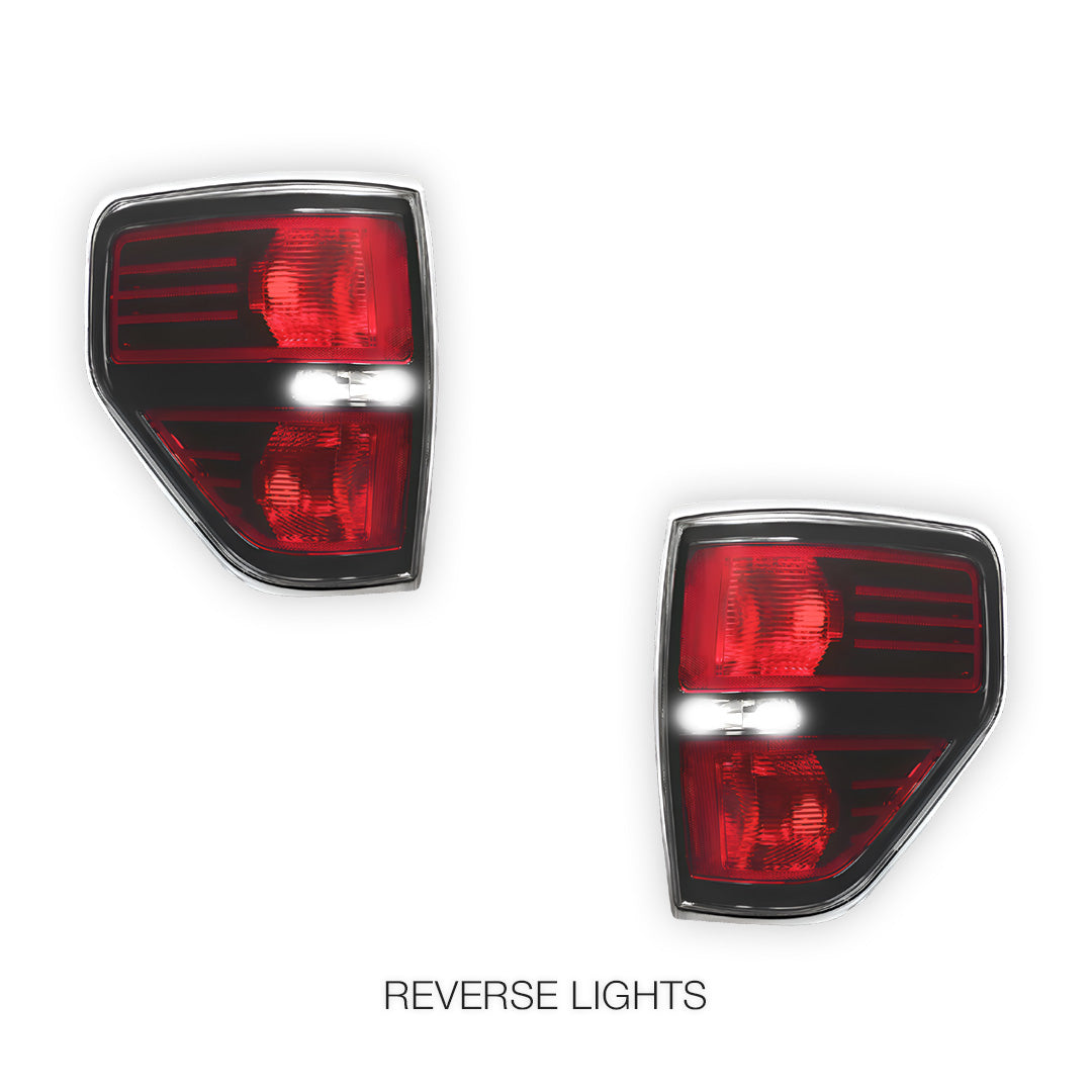 Ford F-150 (2009 - 2014) Smoked Tail Lights LH + RH