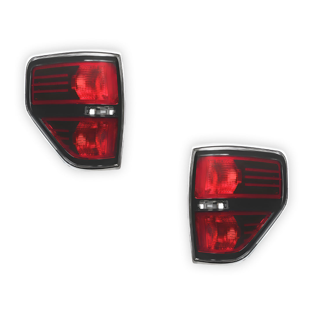 Ford F-150 (2009 - 2014) Smoked Tail Lights LH + RH