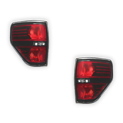 Ford F-150 (2009 - 2014) Smoked Tail Lights LH + RH