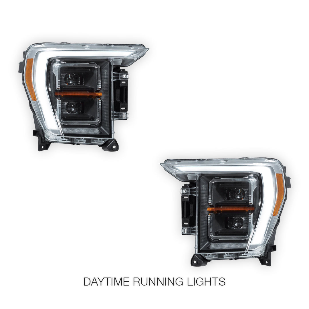 Ford F-150 (2021 - 2023) LED Projector Sequential Indicator Headlights LH + RH