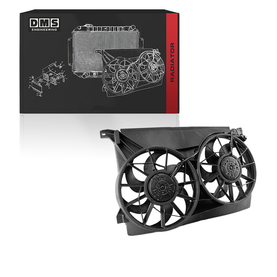 Ford Falcon AU (1998 - 2002) Dual Radiator Thermo Cooling Fan Assembly