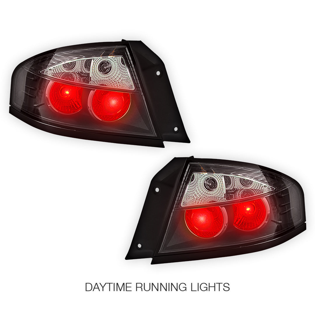 Ford Falcon BA / BF Sedan (2002 - 2007) Black Altezza Tail Lights LH + RH