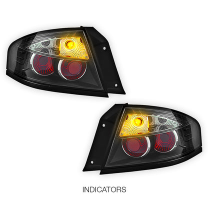Ford Falcon BA / BF Sedan (2002 - 2007) Black Altezza Tail Lights LH + RH