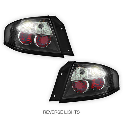 Ford Falcon BA / BF Sedan (2002 - 2007) Black Altezza Tail Lights LH + RH
