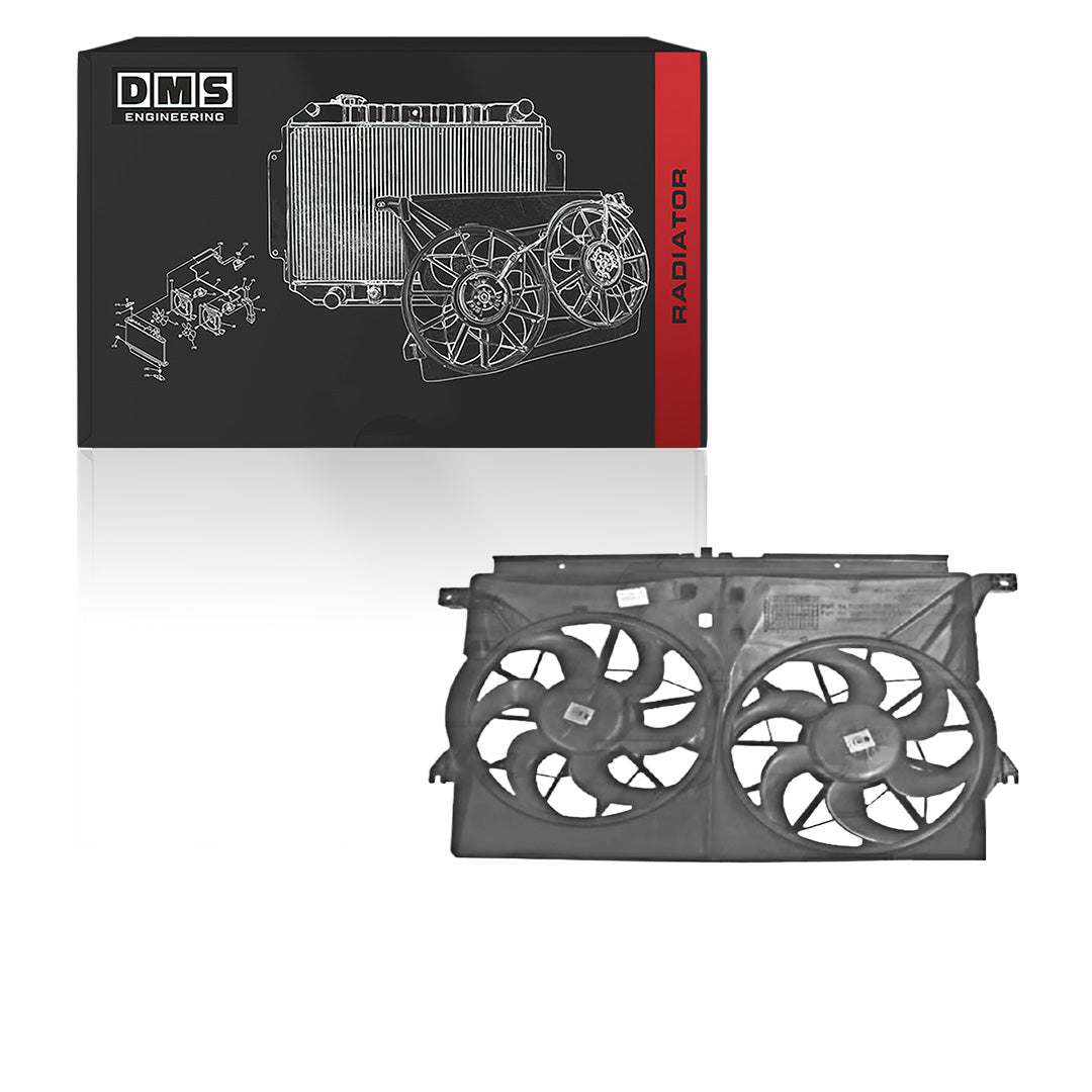 Ford Falcon BA / BF Series 1, 2, 3 (2002 - 2009) Dual Radiator Thermo Cooling Fan Assembly