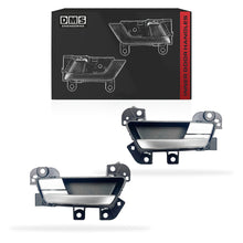 Ford Falcon FG (2008 - 2011) Front Silver / Black Inner Door Handles LH + RH