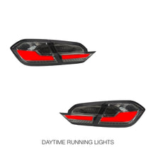 Ford Fiesta WG (2017 - 2023) Sequential Full Smoked LED Tail Lights LH + RH