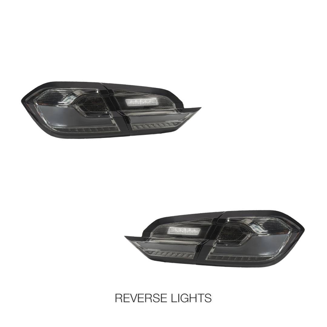 Ford Fiesta WG (2017 - 2023) Sequential Full Smoked LED Tail Lights LH + RH