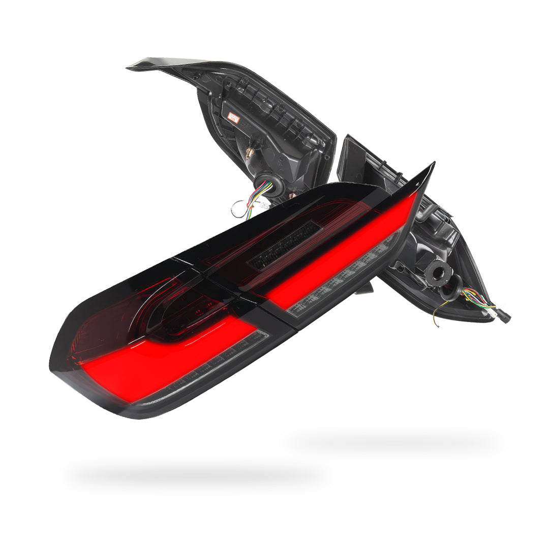 Ford Fiesta WG (2017 - 2023) Sequential Full Smoked LED Tail Lights LH + RH