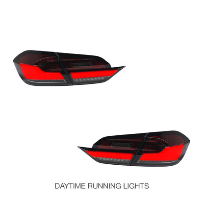 Ford Fiesta WG (2017 - 2023) Sequential Full Smoked LED Tail Lights LH + RH