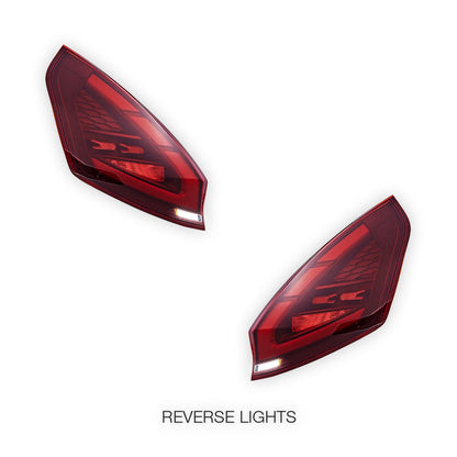Ford Fiesta WS / WT / WZ (2008 - 2019) Sequential RGB Full LED Tail Lights LH + RH