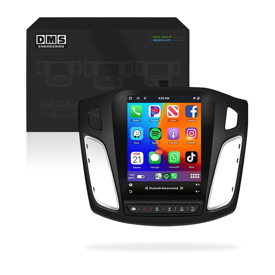 Ford Focus LW / LZ (2012 - 2018) 9" / 9.7" Wireless Android 15 Head Unit for Apple CarPlay / Android Auto