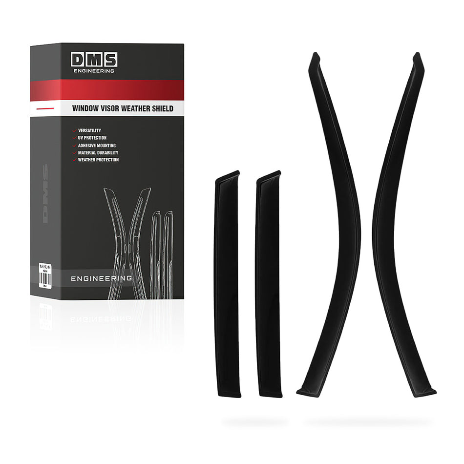 Ford Laser KN Hatch (1998 - 2002) Front and Rear Window Visor Weather Shields