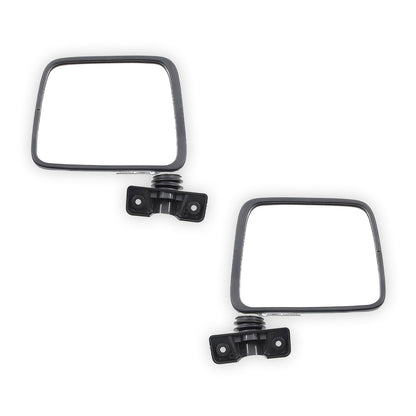 Ford Maverick (1988 - 1993) Chrome Black Door Mirrors LH + RH