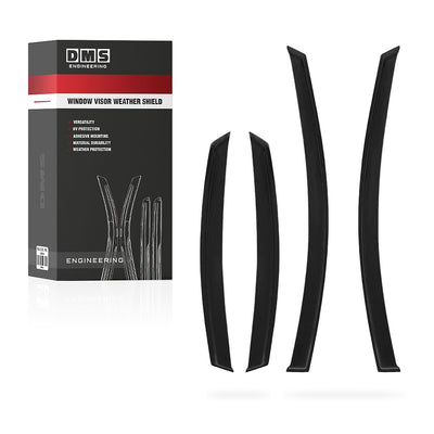 Ford Mondeo MB / MC Liftback (2009 - 2014) Front and Rear Window Visor Weather Shields