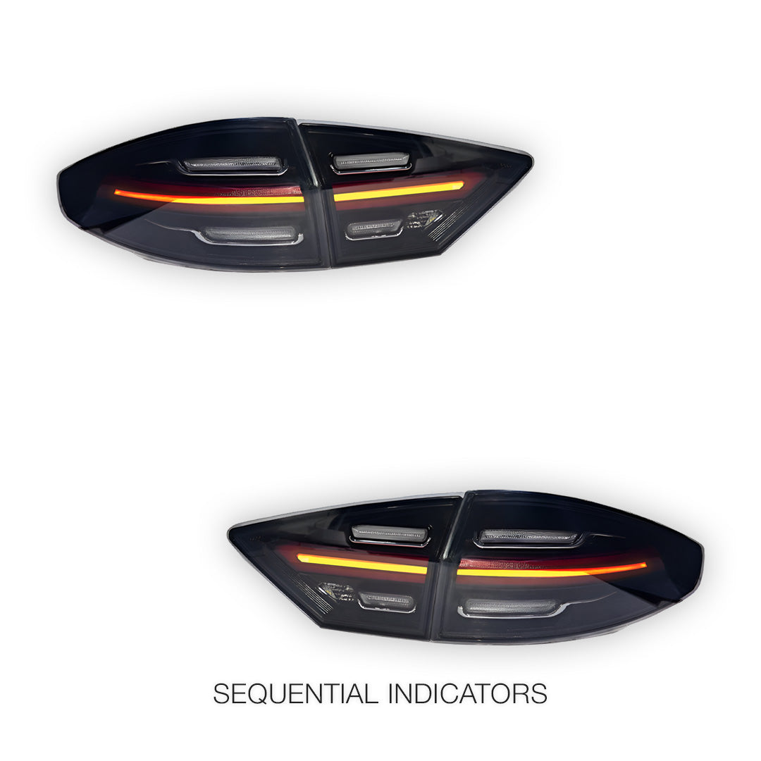 Ford Mondeo MD (2013 - 2016) Clear Animation DRL Sequential Tail Lights LH + RH