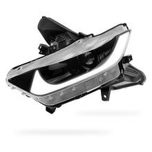 Ford Mustang FM Coupe / Convertible (2015 - 2017) Black Full LED DRL Dual Beam Headlights LH + RH