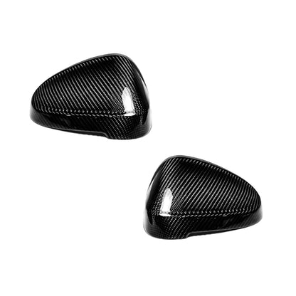 Ford Mustang FM / FN / FO (2015 - 2026) Dry Carbon Fiber Replacement Door Mirror Cover Caps LH + RH