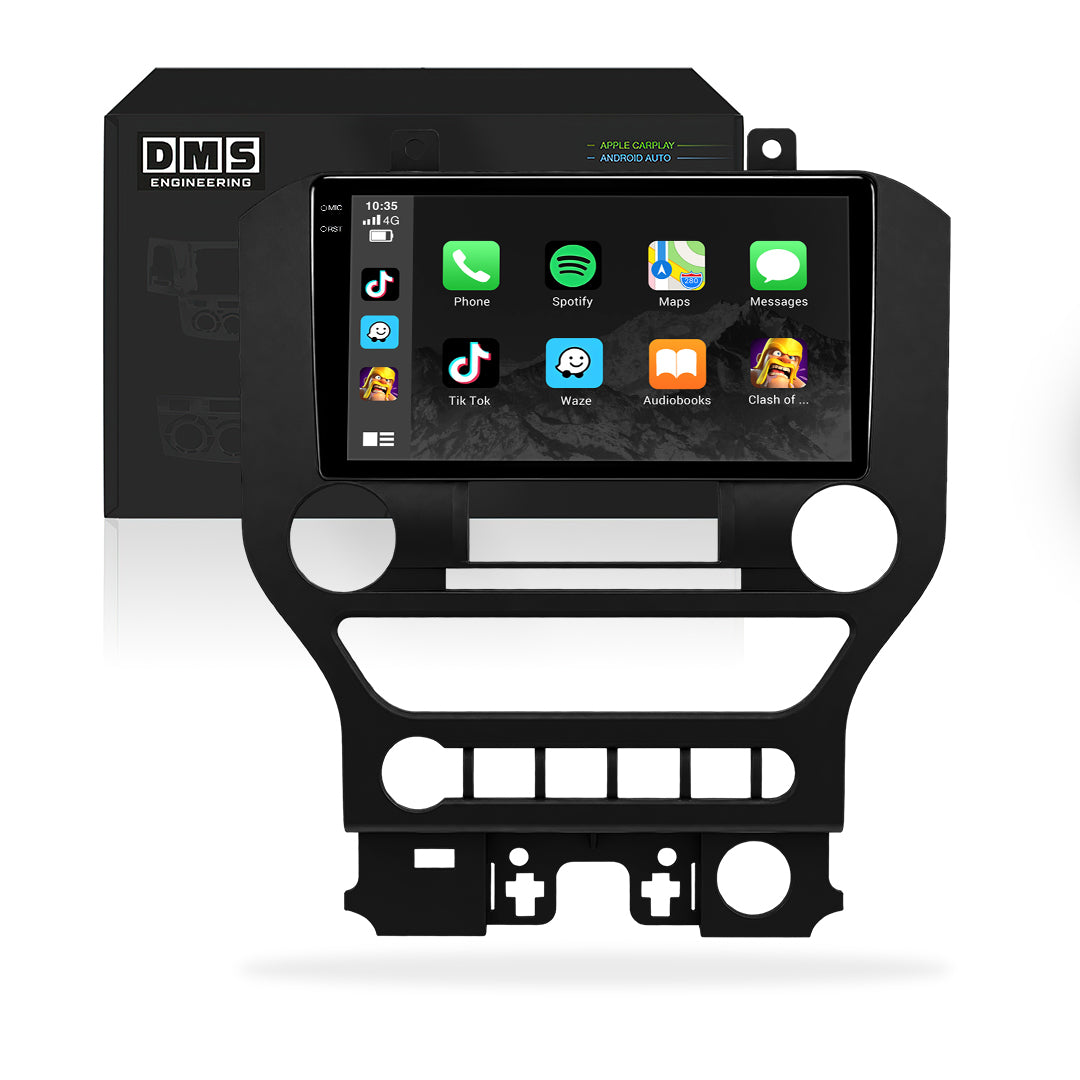 Ford Mustang FM / FN (2015 - 2020) 9.7" Wireless Android 16 Head Unit for Apple CarPlay / Android Auto