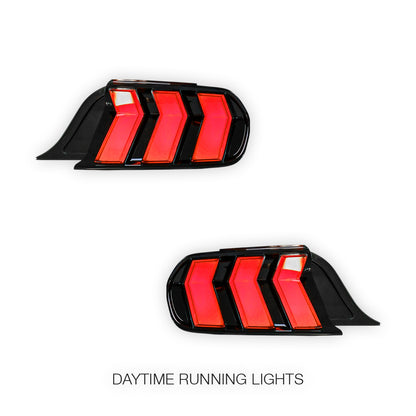 Ford Mustang FM / FN (2015 - 2023) Sequential RGB Full LED Tail Lights LH + RH