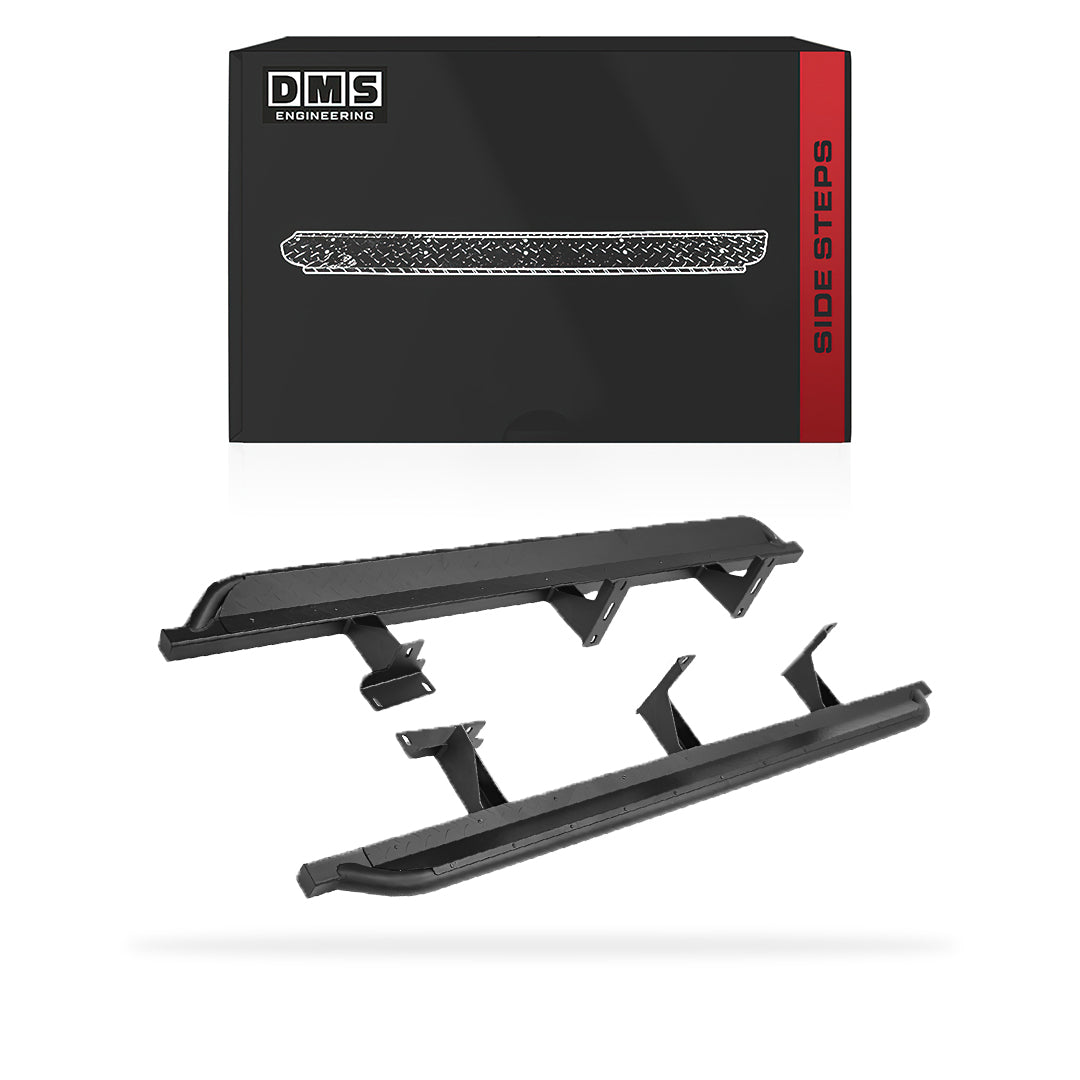 Ford Ranger PX1 MK1 / PX2 MK2 / PX3 MK3 (2012 - 2022) Heavy Duty Angled Rock Sliders Side Steps