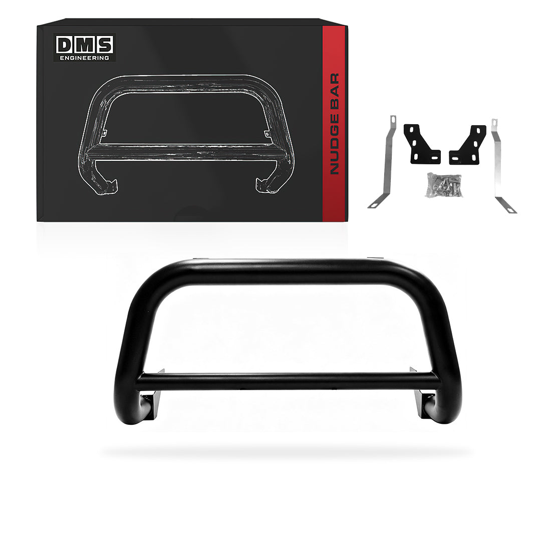 Ford Ranger PX MK1 / MK2 (2011 - 2018) Black Stainless Steel Nudge Bar