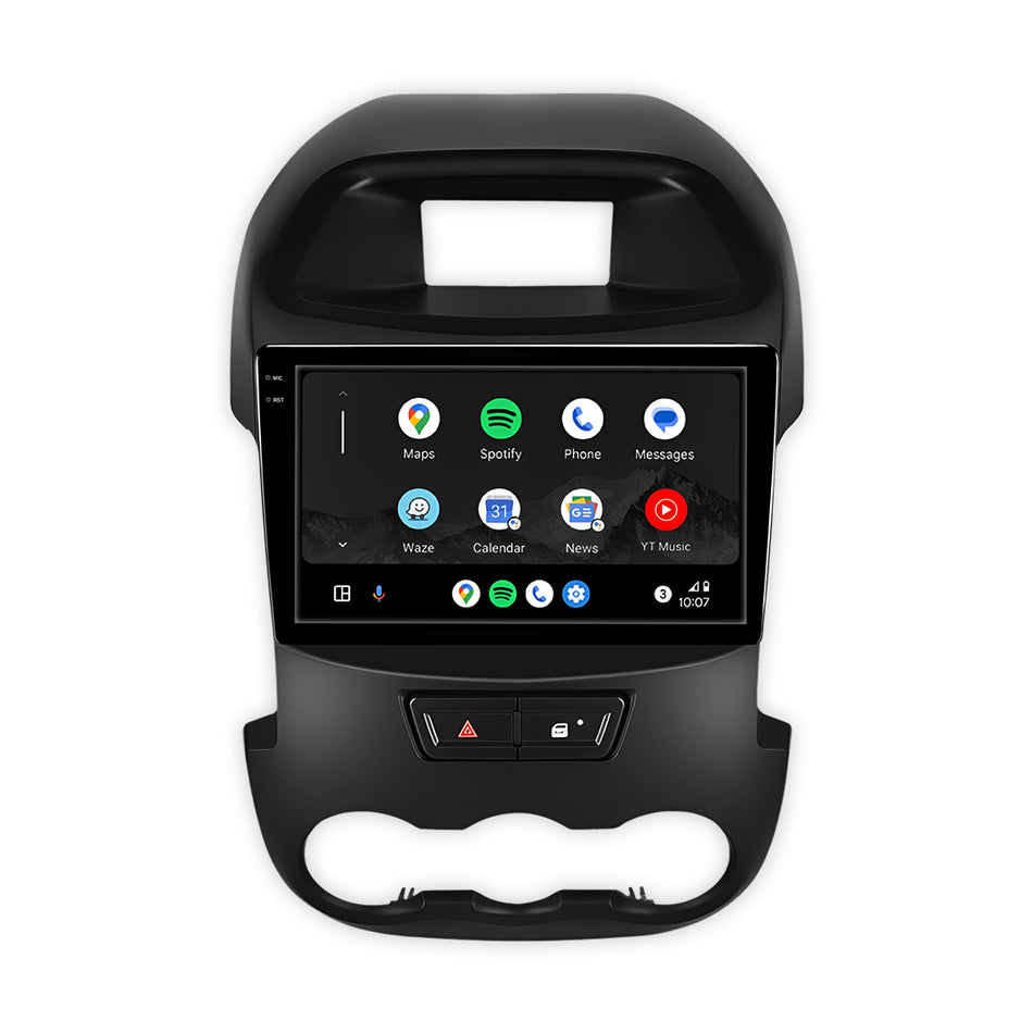 Ford Ranger PX MK1 (2011 - 2015) 9" 9.7" Wireless Android 15 Head Unit for Apple CarPlay / Android Auto