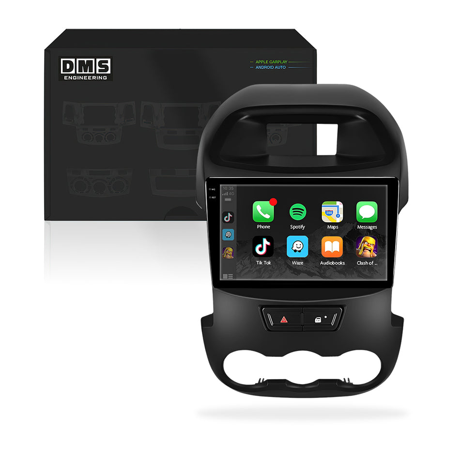 Ford Ranger PX MK1 (2011 - 2015) 9" 9.7" Wireless Android 15 Head Unit for Apple CarPlay / Android Auto