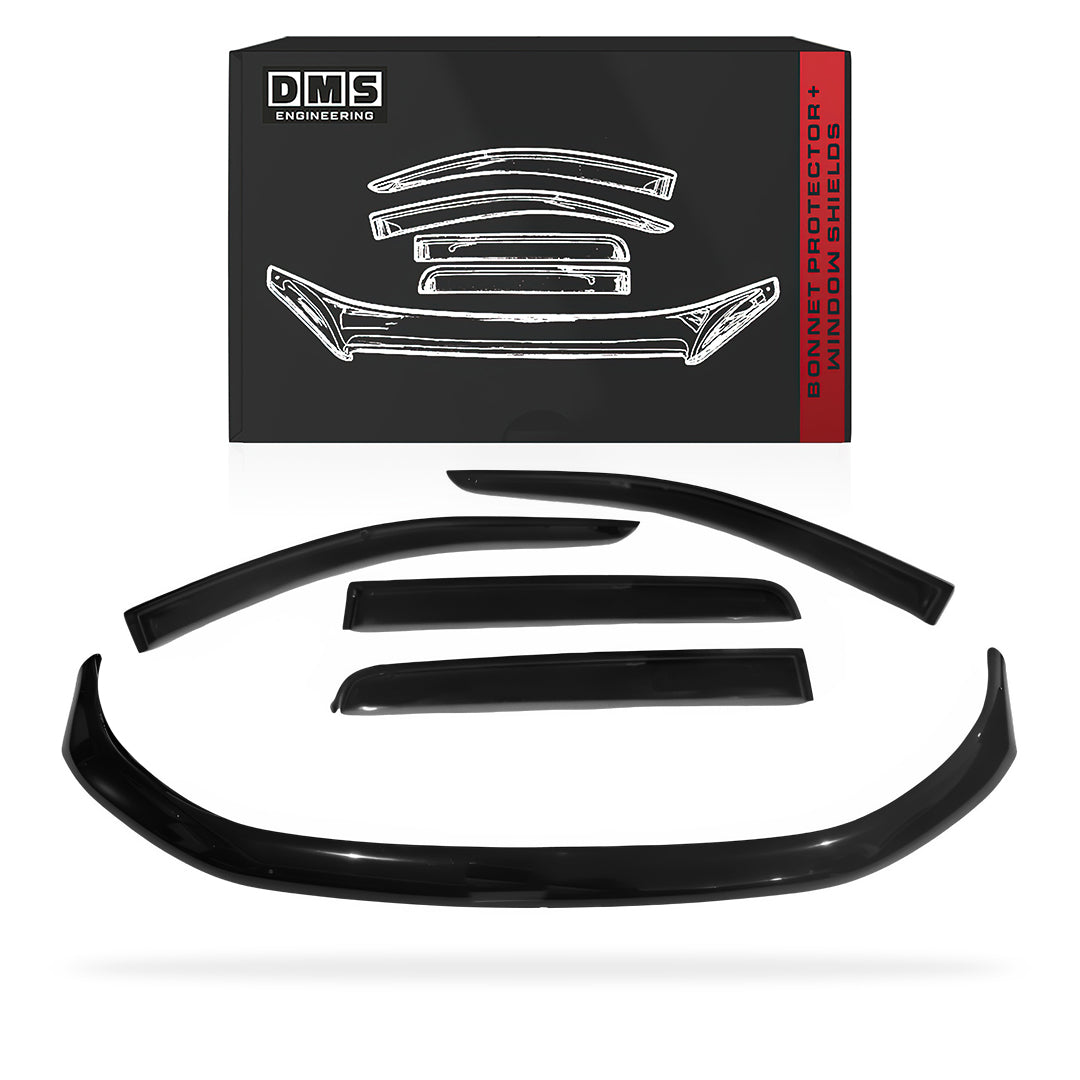 Ford Ranger PX MK1 (2011 - 2015) Bonnet Protector + Weather Shields