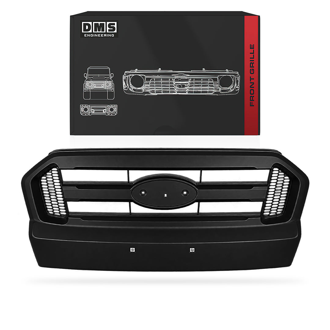 Ford Ranger PX MK2 (2015 - 2018) Black Grille