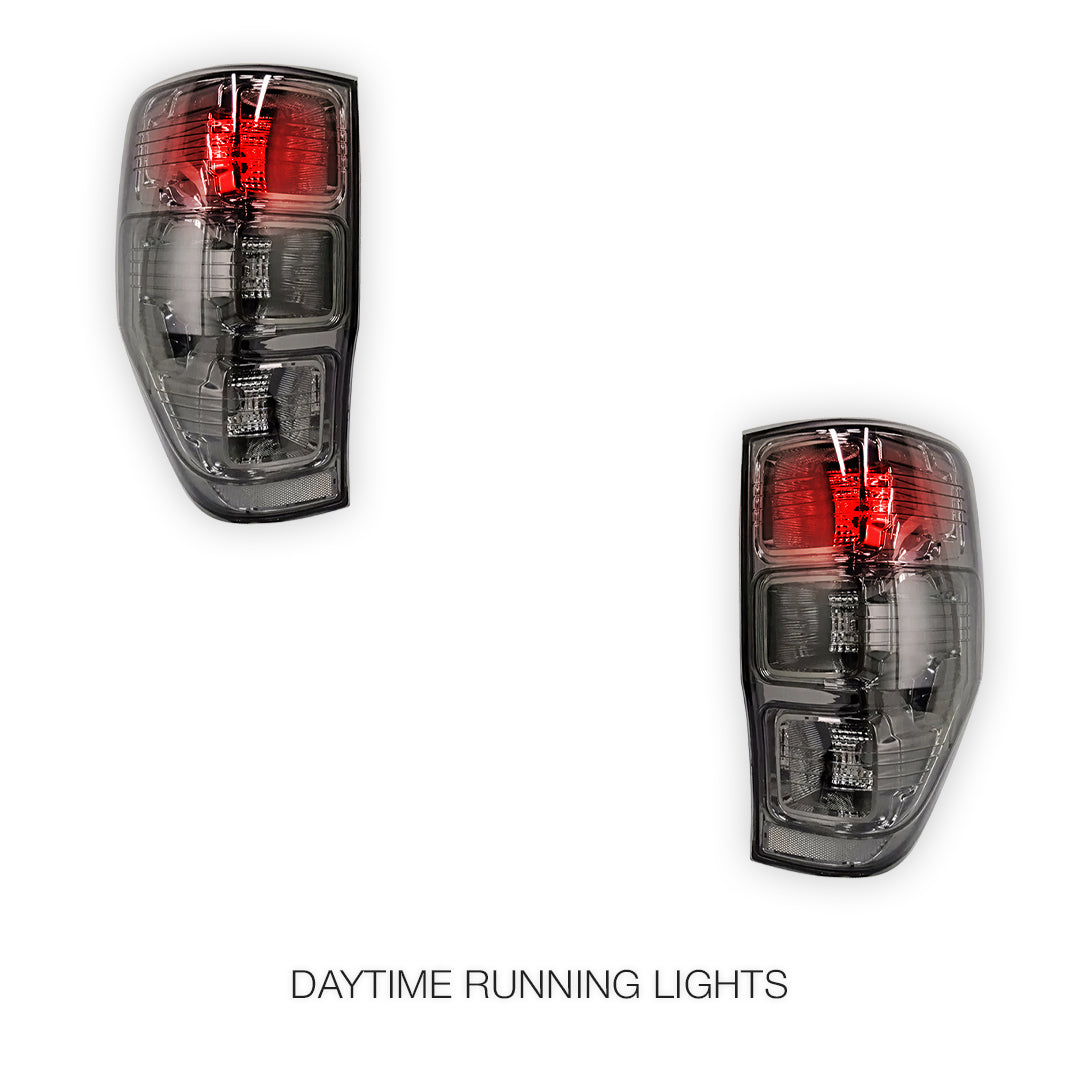 Ford Ranger PX MK1 / MK2 (2011 - 2018) Smoked Tail Lights LH + RH