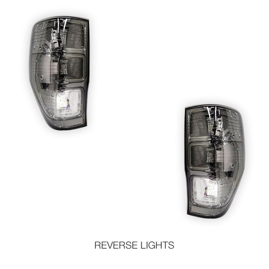Ford Ranger PX MK1 / MK2 (2011 - 2018) Smoked Tail Lights LH + RH
