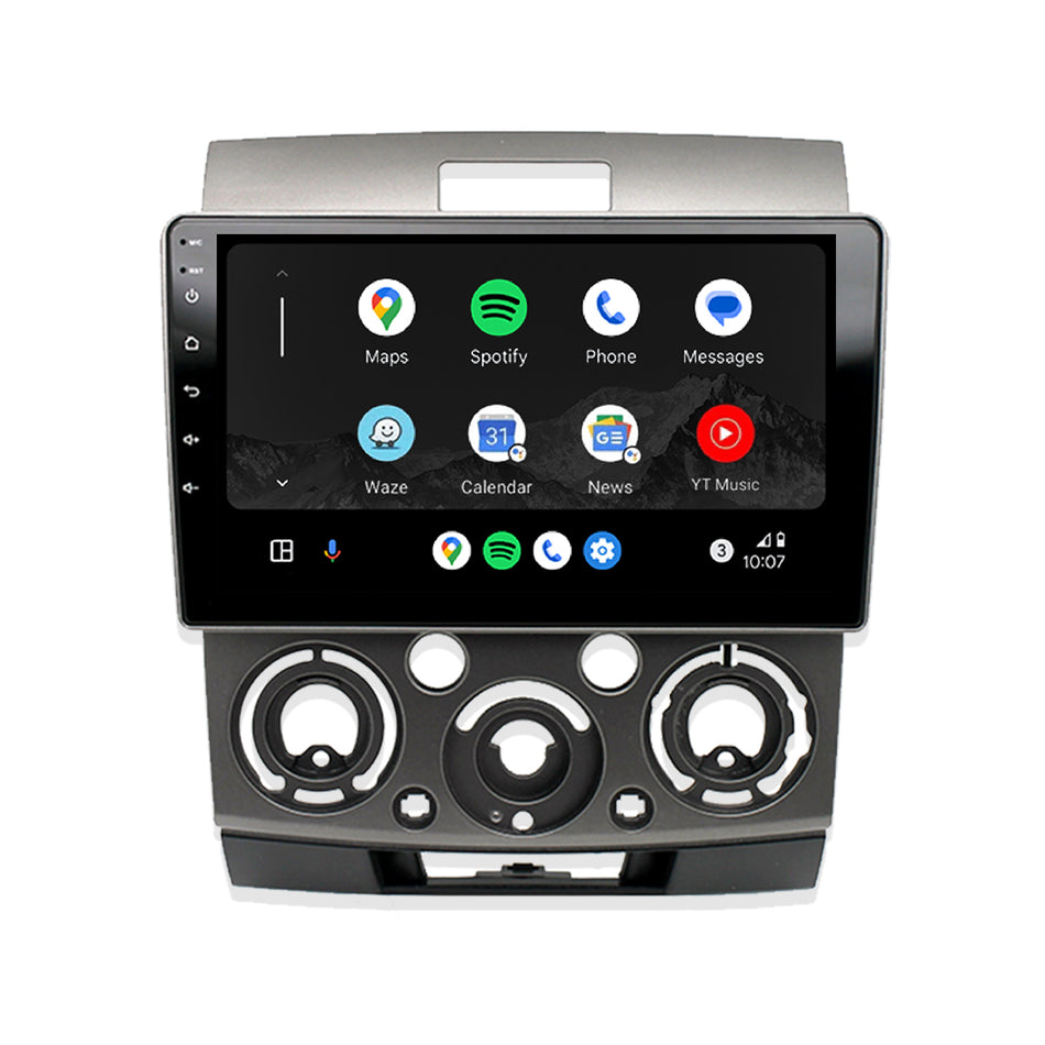 Ford Ranger PJ / PK (2006 - 2011) 9" Wireless Android 12, 13 & 14 Head Unit for Apple CarPlay / Android Auto