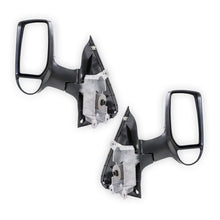 Ford Transit VH / VJ (2000 - 2006) Manual Van Black Short Arm Door Mirrors LH + RH
