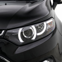 Ford Ecosport BK (2013 - 2016) Black 3D Stripe Bar LED DRL Projector Headlights LH + RH