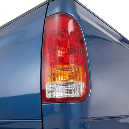 Ford F-150 Super Duty (1999 - 2003) OEM Style Tail Lights LH + RH installed close-up