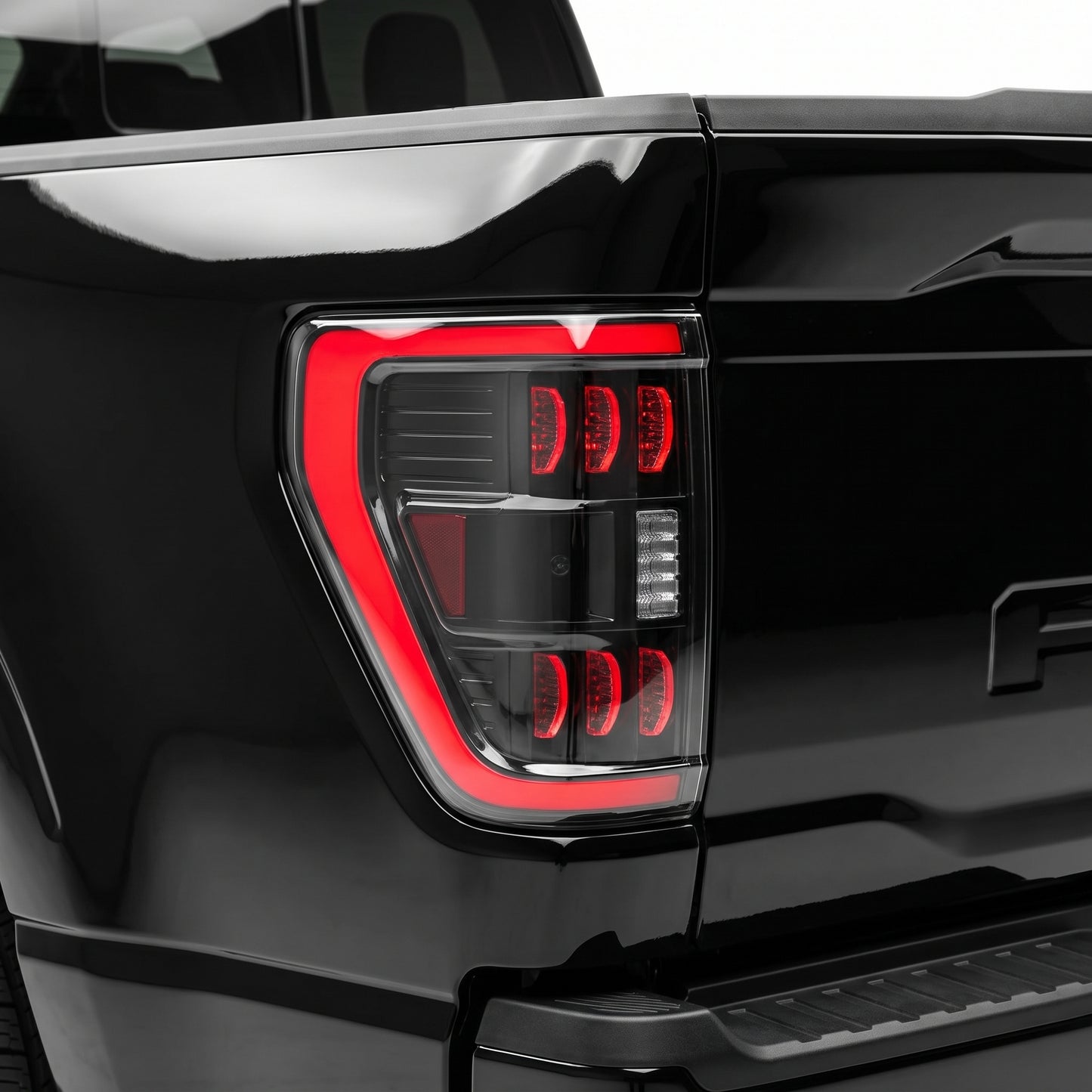 Ford F-150 (2021 - 2023) Smoked Sequential LED Tail Lights LH + RH
