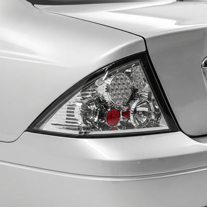 Ford Falcon AU Sedan (1998 - 2002) Chrome LED Altezza Tail Lights LH + RH