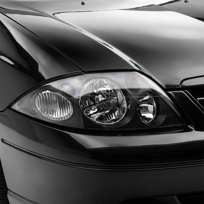 Ford Falcon AU (1998 - 2002) Black Altezza Headlights LH + RH
