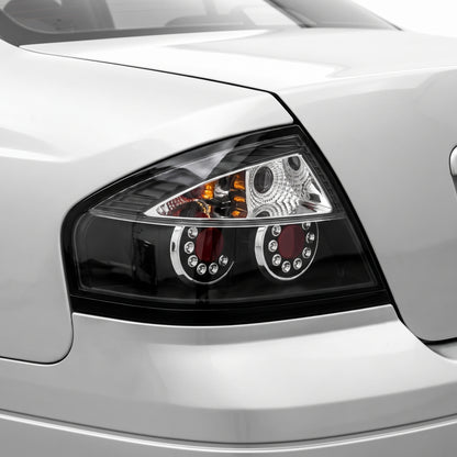 Ford Falcon BA / BF (2002 - 2008) Black LED Altezza Tail Lights LH + RH