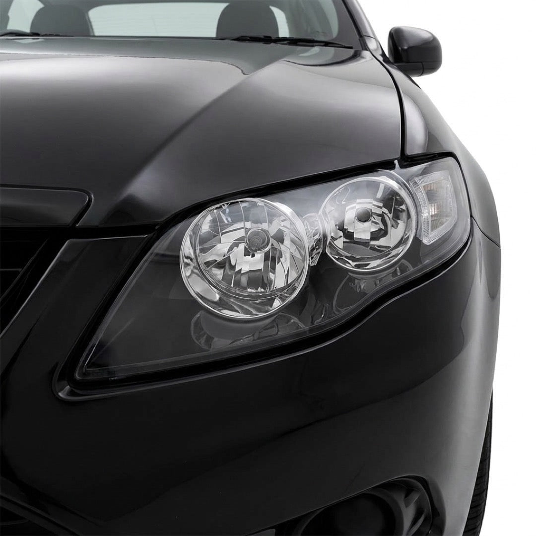 Ford Falcon FG Series 1 & 2 XT / R6 / G6 / G6E (2008 - 2014) Black Non-Projector OEM Style Headlights LH + RH